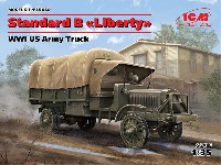 ICM 1/35 ミリタリービークル・フィギュア スタンダード B リバティ WW1 アメリカ陸軍 トラック