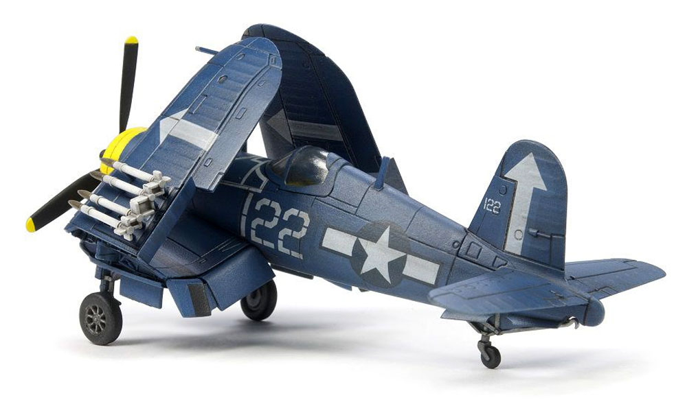 F4U コルセア 艦上戦闘機 (主翼折畳状態) プラモデル (AFV CLUB 1/144 エアクラフトシリーズ No.AR14408) 商品画像_2