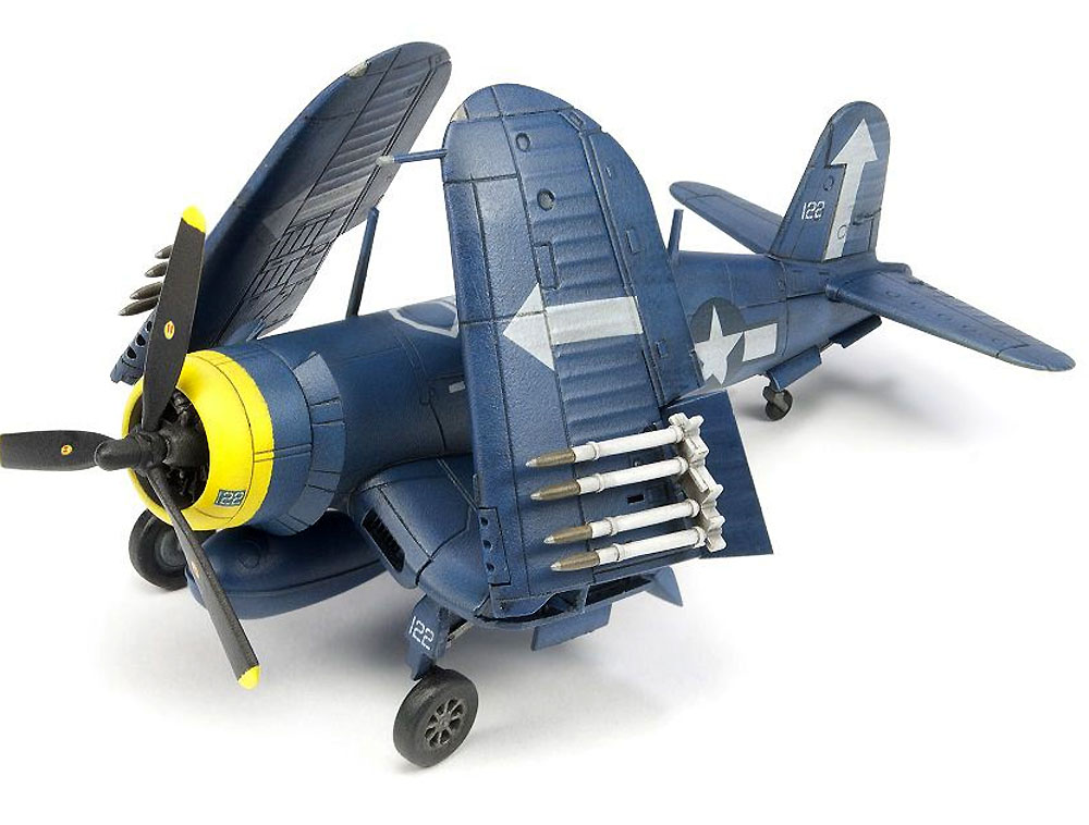 F4U コルセア 艦上戦闘機 (主翼折畳状態) プラモデル (AFV CLUB 1/144 エアクラフトシリーズ No.AR14408) 商品画像_4