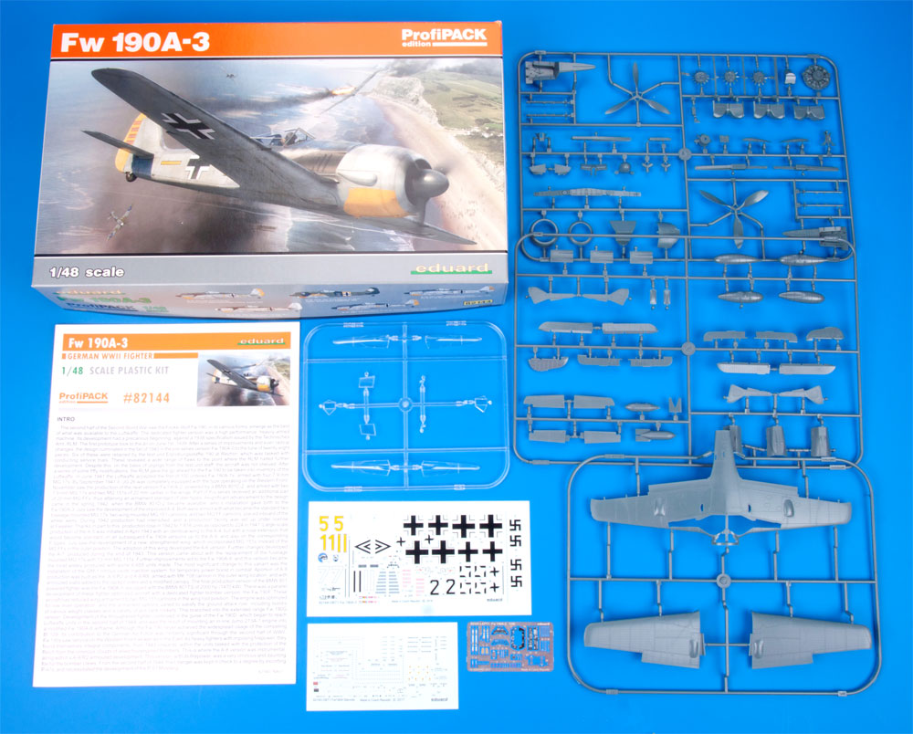 フォッケウルフ Fw190A-3 プラモデル (エデュアルド 1/48 プロフィパック No.82144) 商品画像_1