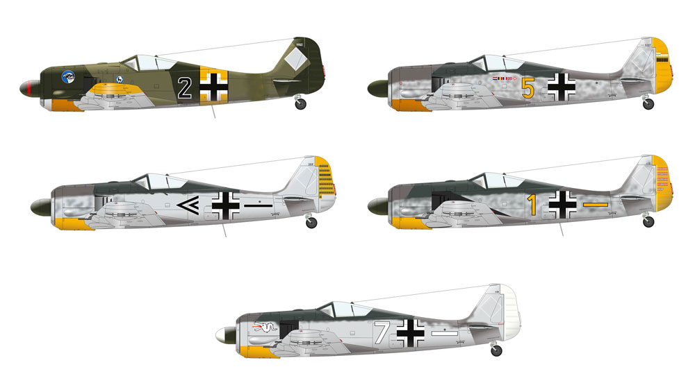 フォッケウルフ Fw190A-3 プラモデル (エデュアルド 1/48 プロフィパック No.82144) 商品画像_3