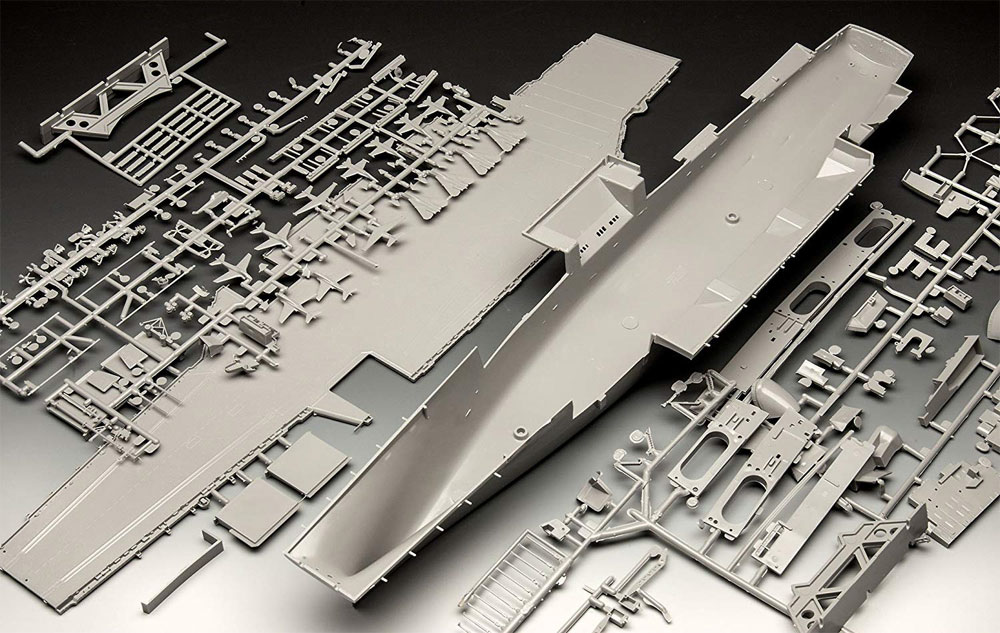 USS フォレスタル CVA-59 プラモデル (レベル Ships（艦船関係モデル） No.05156) 商品画像_1