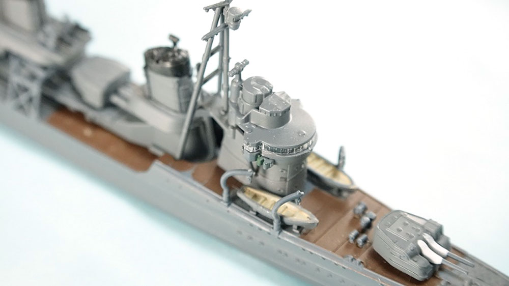 日本海軍 特型駆逐艦 2型 綾波 1930-1942 プラモデル (ヤマシタホビー 1/700 艦艇模型シリーズ No.NV003R) 商品画像_3