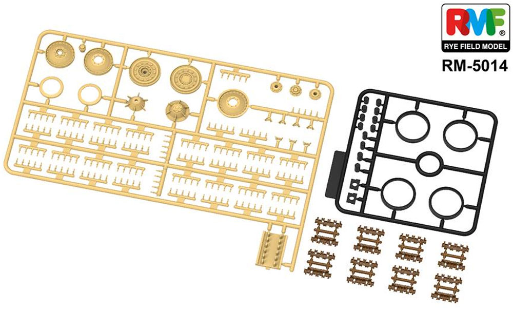 Sd.Kfz.171 パンター A型/G型 可動式履帯 プラモデル (ライ フィールド モデル 可動履帯 (WORKABLE TRACK LINKS) No.RM-5014) 商品画像_1