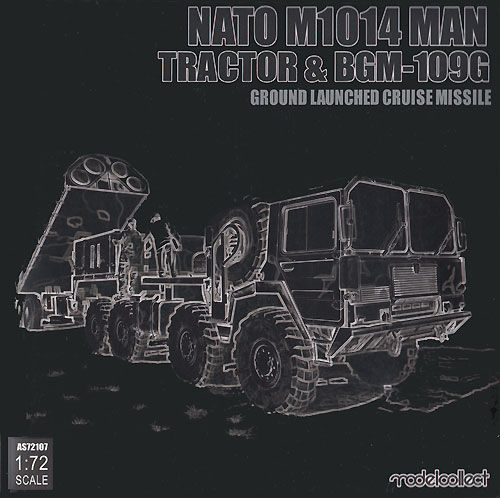 NATO M1014 MAN トラクター & BGM-109G 巡航ミサイル 完成品 (モデルコレクト 1/72 AFV 完成品モデル No.MODAS72107) 商品画像