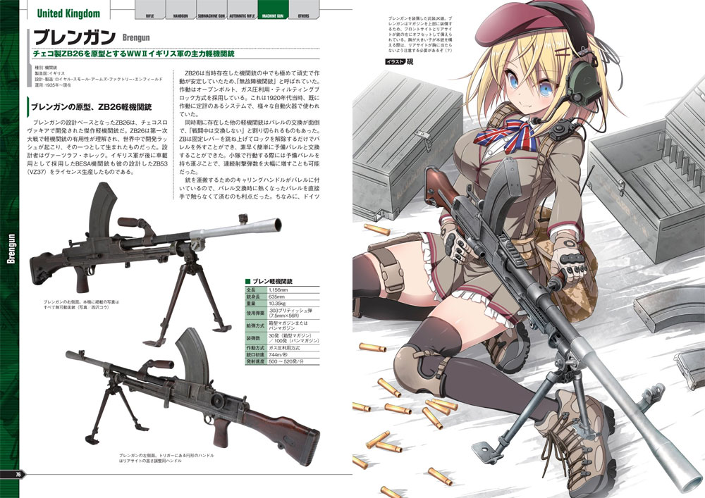 ガン & ガール イラストレイテッド 第二次大戦 連合国編 本 (イカロス出版 MCあくしず MOOK No.61800-65) 商品画像_3