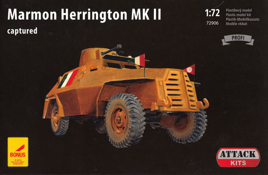 マーモン ヘリントン 装甲車 Mk.2 鹵獲車 プラモデル (アタック 1/72 AFV シリーズ No.72906) 商品画像
