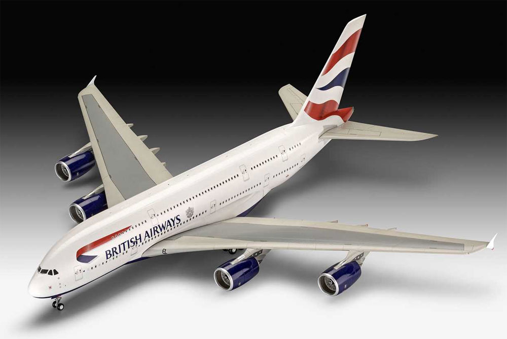 エアバス A380-800 ブリティッシュ エアウェイズ プラモデル (レベル 1/144 旅客機 No.03922) 商品画像_2