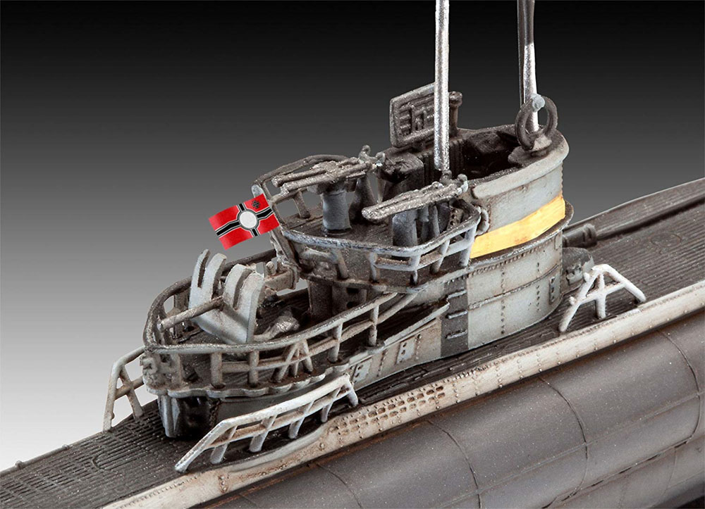 ドイツ 潜水艦 Type7C/41 プラモデル (レベル 1/350 艦船モデル No.05154) 商品画像_3