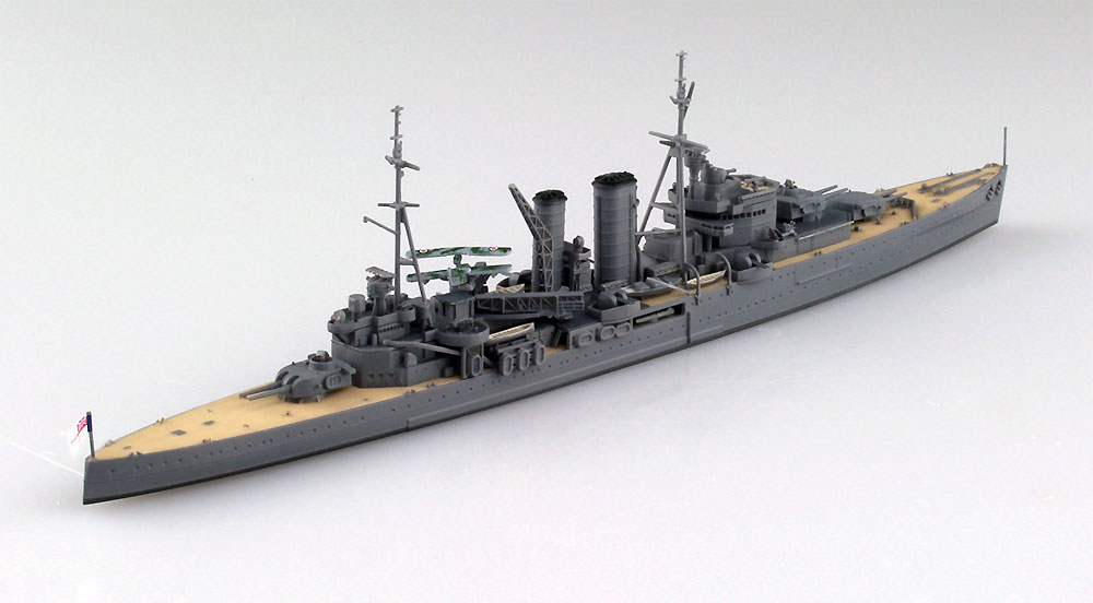 英国海軍 重巡洋艦 エクセター 大西洋船団護送作戦 プラモデル (アオシマ 1/700 ウォーターラインシリーズ No.052723) 商品画像_3