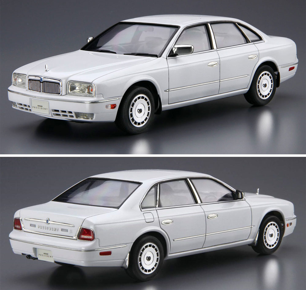 ニッサン G50 プレジデント JS / インフィニティ Q45 '89 プラモデル (アオシマ 1/24 ザ・モデルカー No.旧089) 商品画像_2