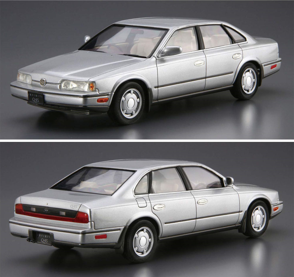 ニッサン G50 プレジデント JS / インフィニティ Q45 '89 プラモデル (アオシマ 1/24 ザ・モデルカー No.旧089) 商品画像_3