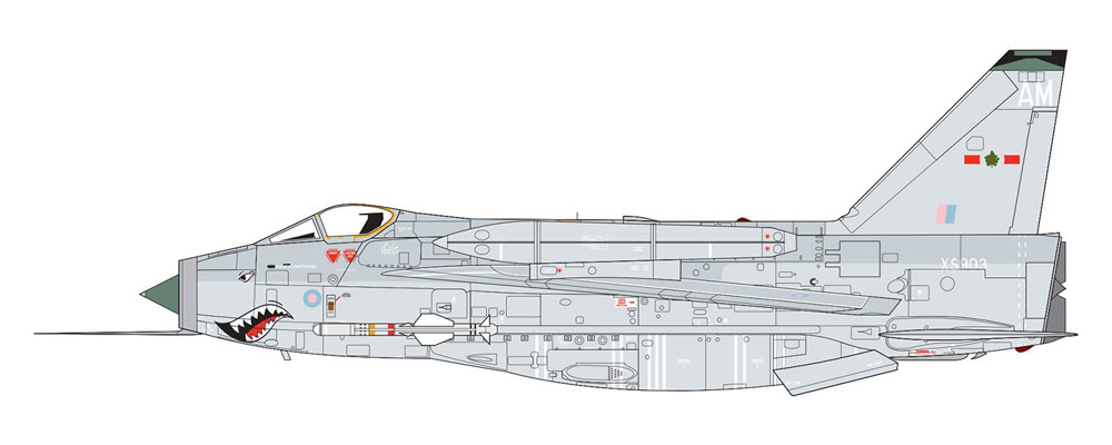 イングリッシュ エレクトリック ライトニング F.6 プラモデル (エアフィックス 1/72 ミリタリーエアクラフト No.A05042A) 商品画像_2