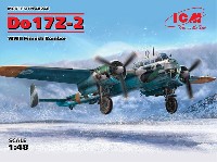 ICM 1/48 エアクラフト プラモデル ドルニエ Do17Z-2 爆撃機 フィンランド空軍