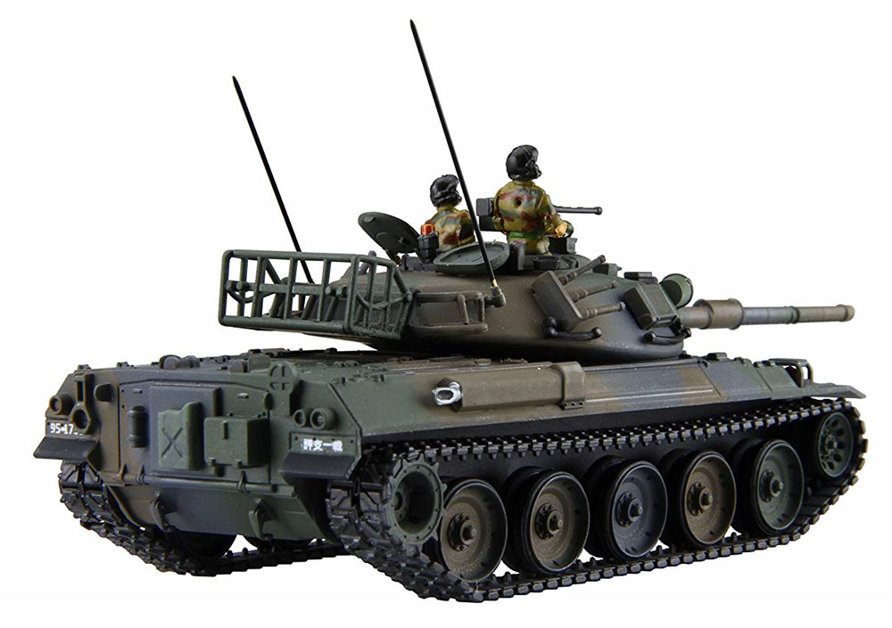 陸上自衛隊 74式戦車 (BATRA搭載 評価支援隊) プラモデル (フジミ 1/76 スペシャルワールドアーマーシリーズ No.028) 商品画像_4