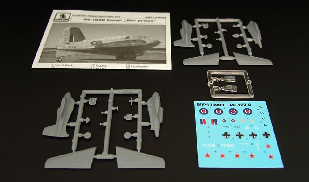 Me163B コメット 鹵獲機 プラモデル (ブレンガン 1/144 Plastic kits (プラスチックキット) No.BRP144009) 商品画像_1