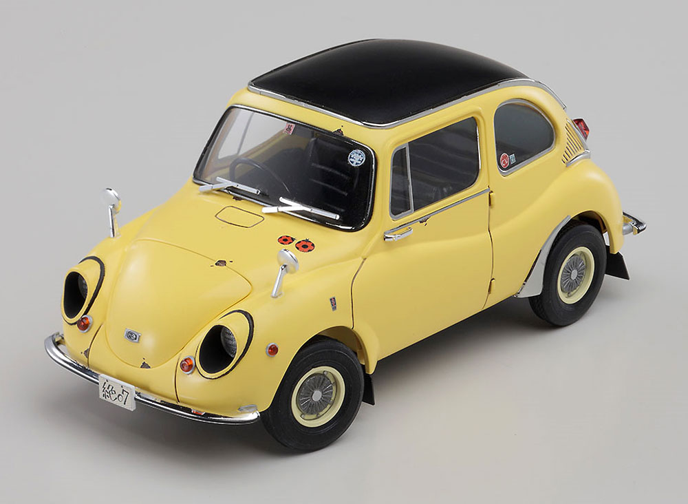 ぜっしゃか！ スバル 360 デラックス プラモデル (ハセガワ 1/24 自動車 限定生産 No.SP381) 商品画像_4