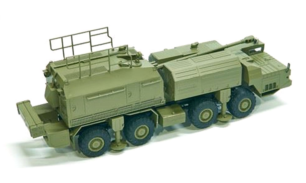 ロシア軍 A-222 130mm 自走沿岸砲システム ベーレク プラモデル (モデルコレクト 1/72 AFV キット No.PP72001) 商品画像_3