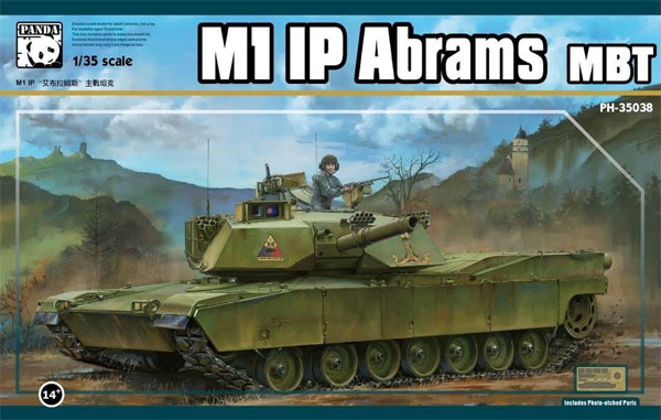 M1 IP エイブラムス 主力戦車 プラモデル (パンダホビー 1/35 CLASSICAL SCALE SERIES No.PH35038) 商品画像