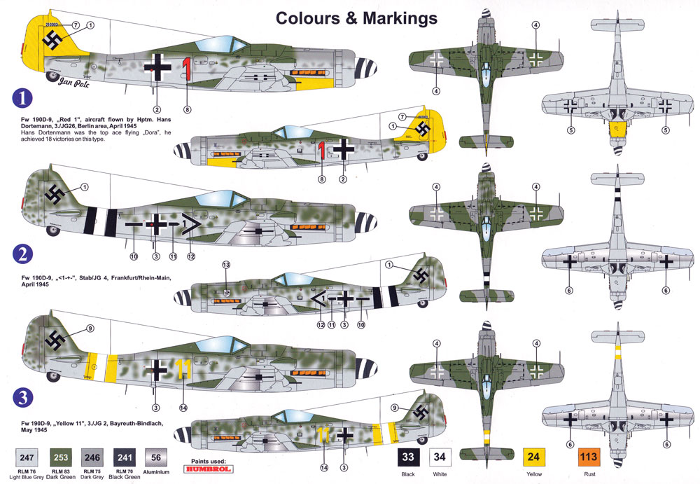 フォッケウルフ Fw190D-9 初期型 プラモデル (AZ model 1/72 エアクラフト プラモデル No.AZ7591) 商品画像_1