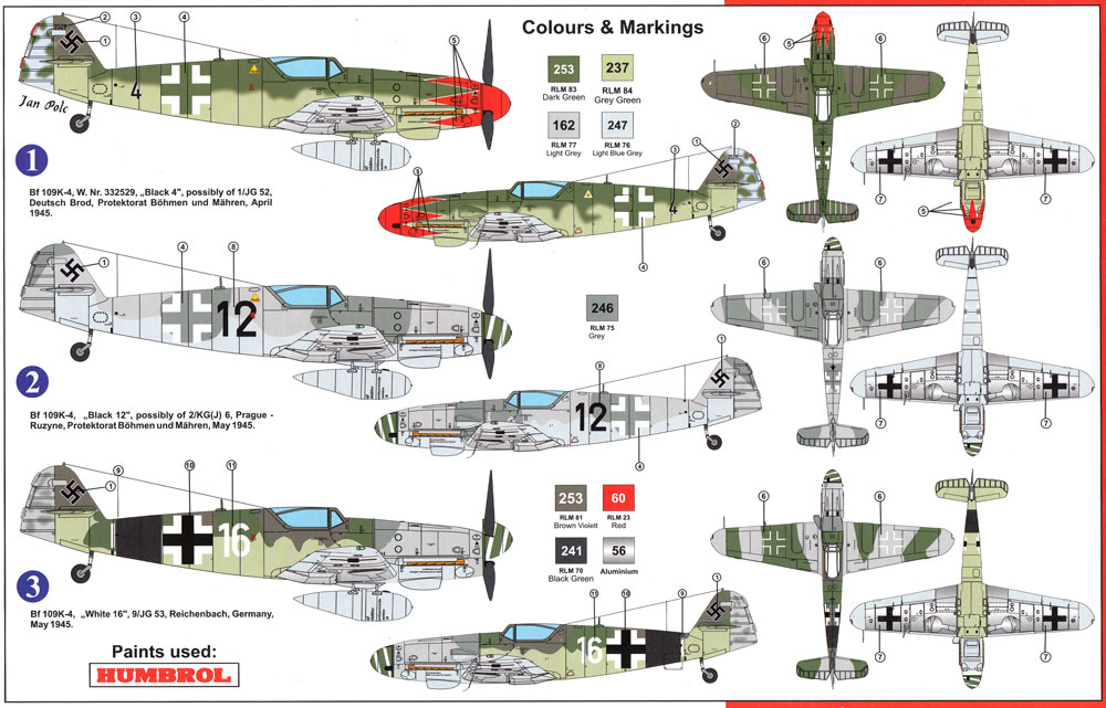 メッサーシュミット Bf109K-4 クーアフュルスト プラモデル (AZ model 1/72 エアクラフト プラモデル No.AZ7595) 商品画像_1