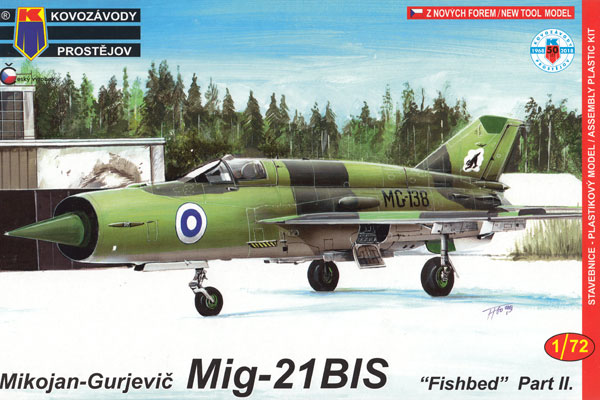 MiG-21bis フィッシュベッド パート2 プラモデル (KPモデル 1/72 エアクラフト プラモデル No.KPM0102) 商品画像