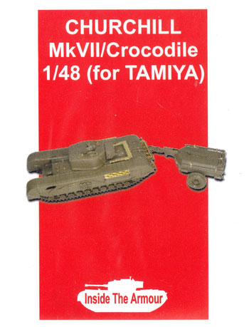 チャーチル Mk.7 クロコダイル エッチングセット (タミヤ用) エッチング (インサイド ジ アーマー AFV エッチング No.ISTA-48018) 商品画像
