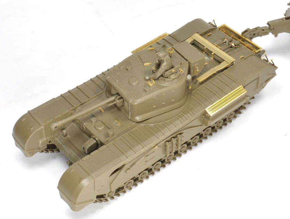 チャーチル Mk.7 クロコダイル エッチングセット (タミヤ用) エッチング (インサイド ジ アーマー AFV エッチング No.ISTA-48018) 商品画像_3