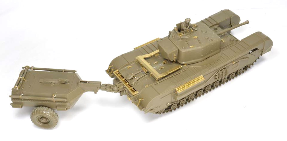 チャーチル Mk.7 クロコダイル エッチングセット (タミヤ用) エッチング (インサイド ジ アーマー AFV エッチング No.ISTA-48018) 商品画像_4