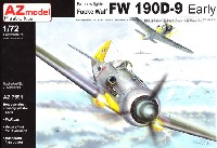 AZ model 1/72 エアクラフト プラモデル フォッケウルフ Fw190D-9 初期型