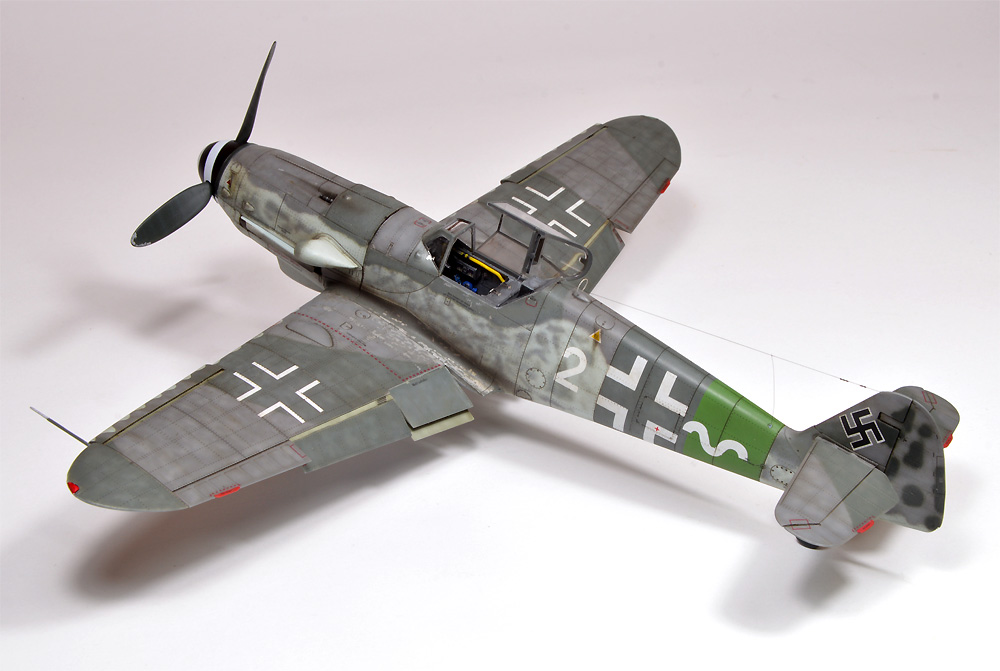 Bf109G-10 MTT レーゲンスブルク 工場生産 プラモデル (エデュアルド 1/48 プロフィパック No.82119) 商品画像_4