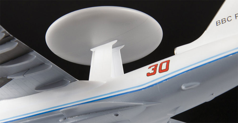 べリエフ A-50 メインステイ ロシア 早期警戒管制機 プラモデル (ズベズダ 1/144 エアモデル No.7024) 商品画像_3