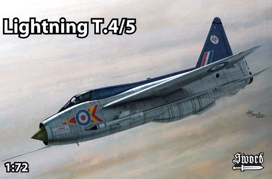 E.E. ライトニング T.4/5 プラモデル (ソード 1/72 エアクラフト プラモデル No.72118) 商品画像