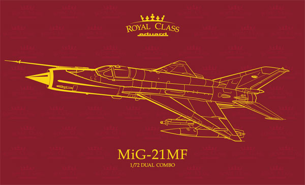 MiG-21MF デュアルコンボ プラモデル (エデュアルド ロイヤルクラス No.R0017) 商品画像