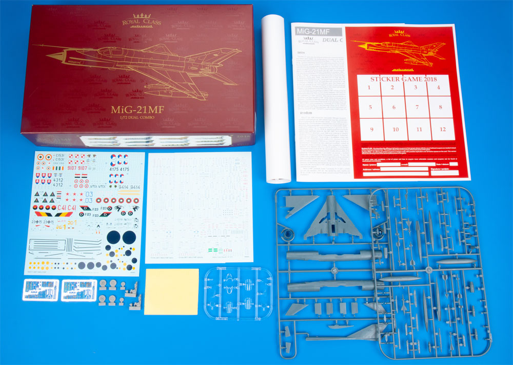 MiG-21MF デュアルコンボ プラモデル (エデュアルド ロイヤルクラス No.R0017) 商品画像_1