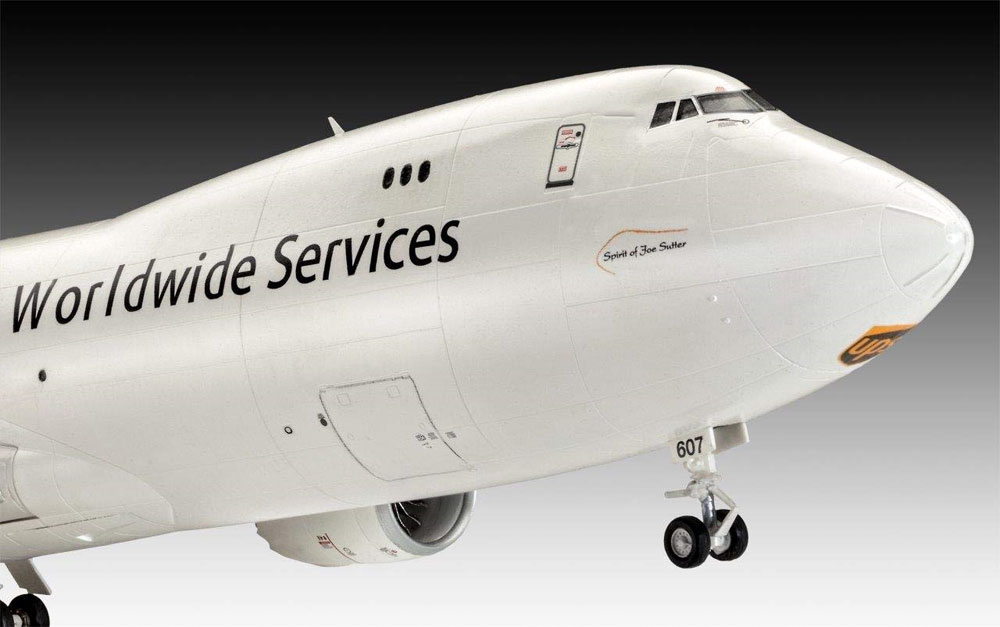 ボーイング 747-8F UPS プラモデル (レベル 1/144 旅客機 No.03912) 商品画像_3