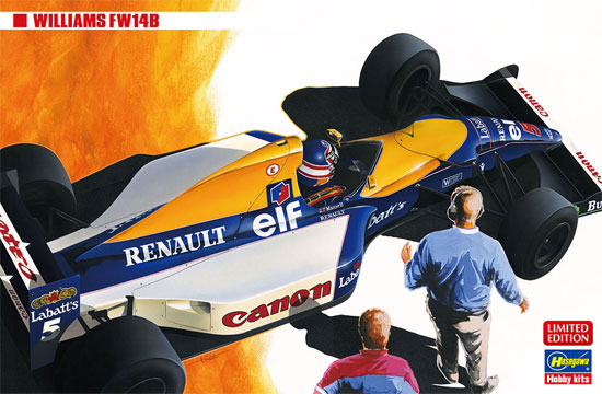 ウイリアムズ FW14B プラモデル (ハセガワ 1/24 自動車 限定生産 No.20366) 商品画像