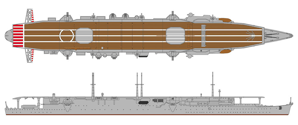 日本海軍 航空母艦 祥鳳 ハイパーディテール プラモデル (ハセガワ 1/700 ウォーターラインシリーズ スーパーディテール No.30055) 商品画像_2
