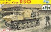 ドイツ 7.5cm PaK40/4搭載型 RSO w/冬季装備の砲兵