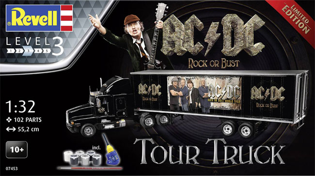 AC/DC ツアートラック プラモデル (レベル 1/32など カーモデル No.07453) 商品画像