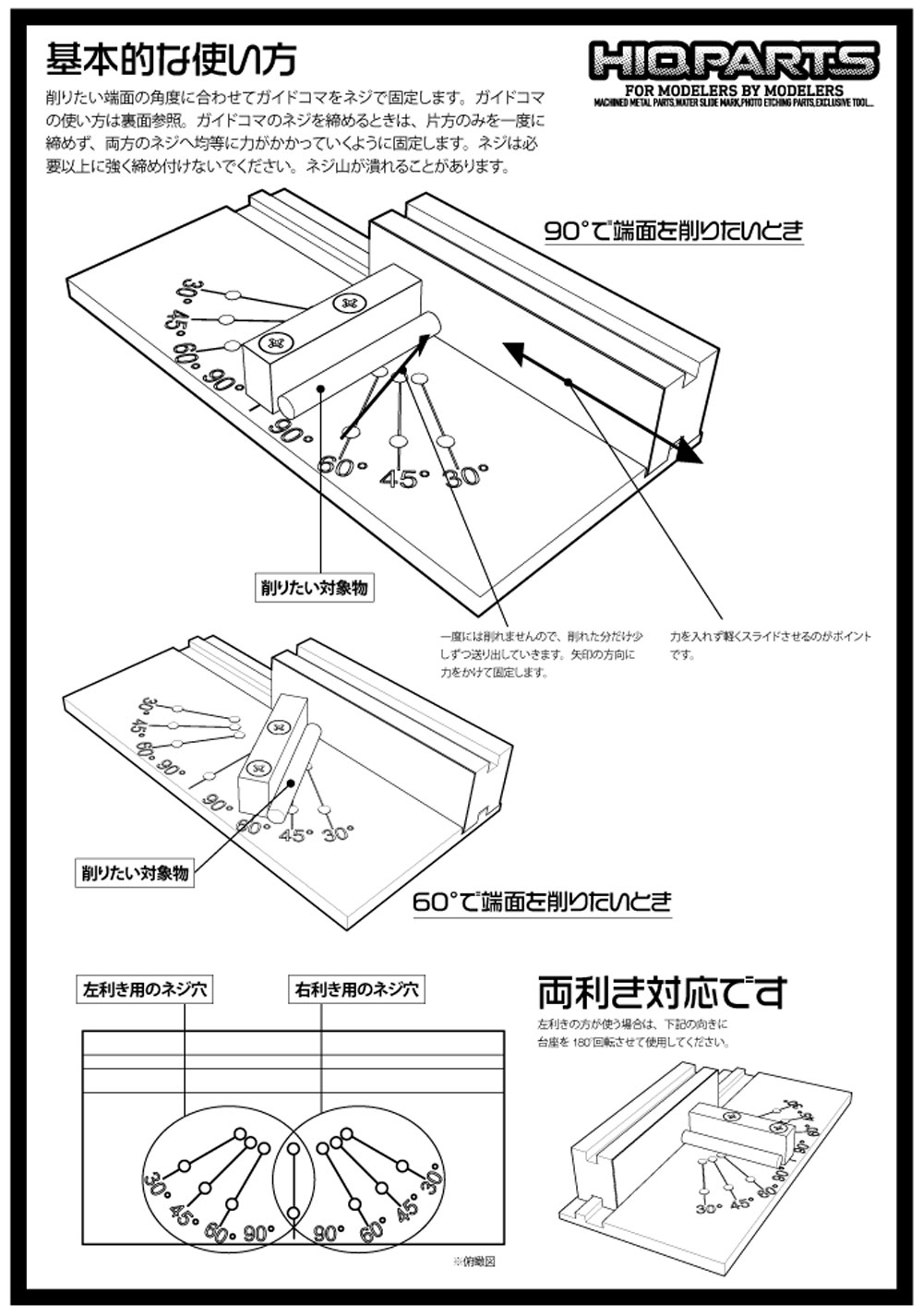 サンディングスライダー ツール (HIQパーツ ヤスリツール No.SDSL-F) 商品画像_4