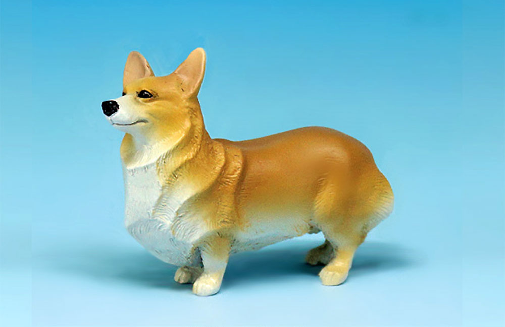 コーギー犬 トール レジン (DEF. MODEL 1/20 フィギュア No.DF20002) 商品画像_2