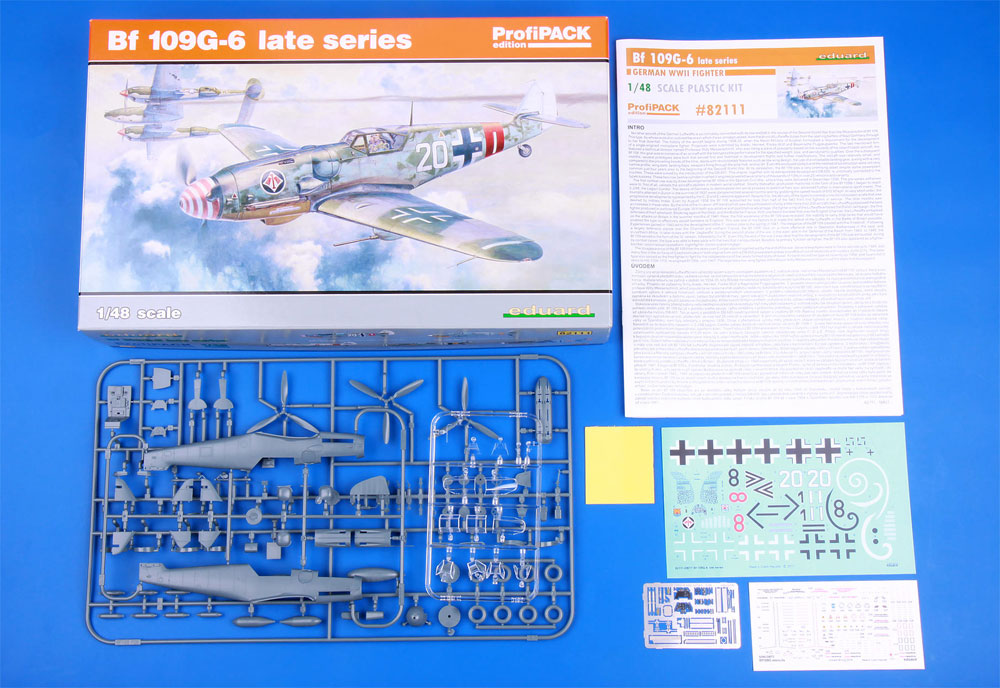 メッサーシュミット Bf109G-6 後期型 プラモデル (エデュアルド 1/48 プロフィパック No.82111) 商品画像_1