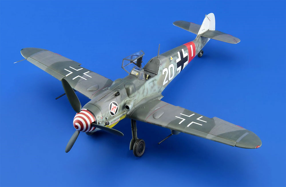 メッサーシュミット Bf109G-6 後期型 プラモデル (エデュアルド 1/48 プロフィパック No.82111) 商品画像_3