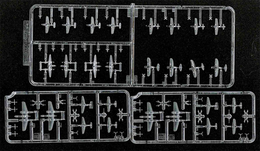 WW2 米国軍用機 2 クリア成型 プラモデル (ピットロード スカイウェーブ S シリーズ （定番外） No.S043C) 商品画像_2