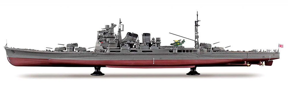 日本海軍 条約型 1万t 重巡洋艦 高雄型 愛宕 リテイク プラモデル (アオシマ 1/350 アイアンクラッド No.054055) 商品画像_4