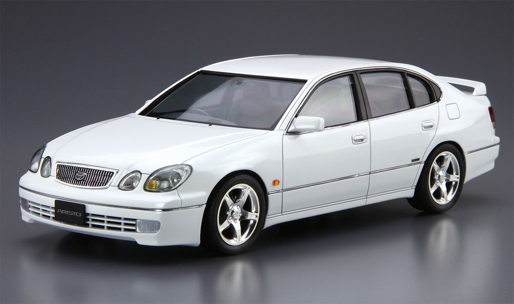 トヨタ JZS161 アリスト V300 ベルテックスエディション '97 プラモデル (アオシマ 1/24 ザ・モデルカー No.旧097) 商品画像_2