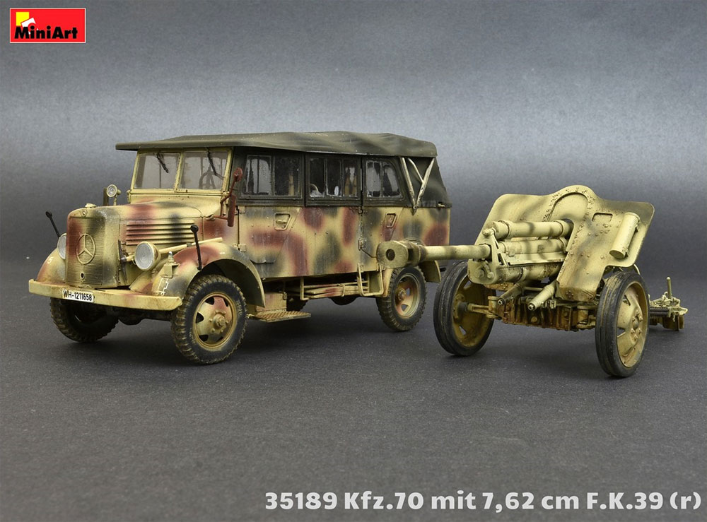 Kfz.70 w/7.62cm F.K.39r プラモデル (ミニアート 1/35 WW2 ミリタリーミニチュア No.35189) 商品画像_1