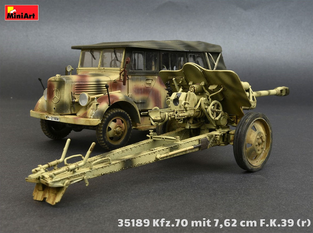 Kfz.70 w/7.62cm F.K.39r プラモデル (ミニアート 1/35 WW2 ミリタリーミニチュア No.35189) 商品画像_2