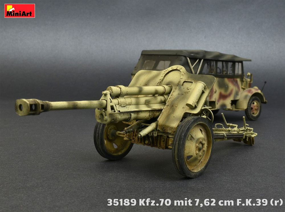 Kfz.70 w/7.62cm F.K.39r プラモデル (ミニアート 1/35 WW2 ミリタリーミニチュア No.35189) 商品画像_3